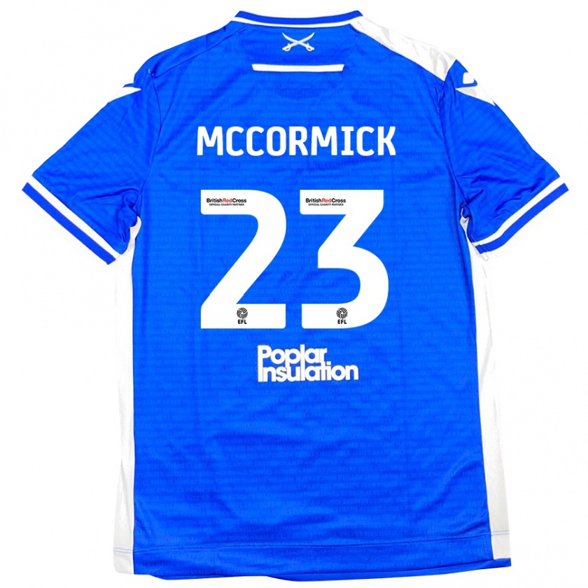 Kandiny Damen Luke Mccormick #23 Blau Weiß Heimtrikot Trikot 2024/25 T-Shirt