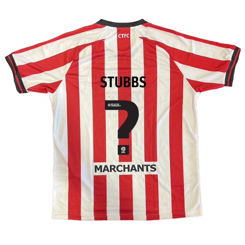 Kandiny Damen Sam Stubbs #0 Rot Weiß Heimtrikot Trikot 2024/25 T-Shirt