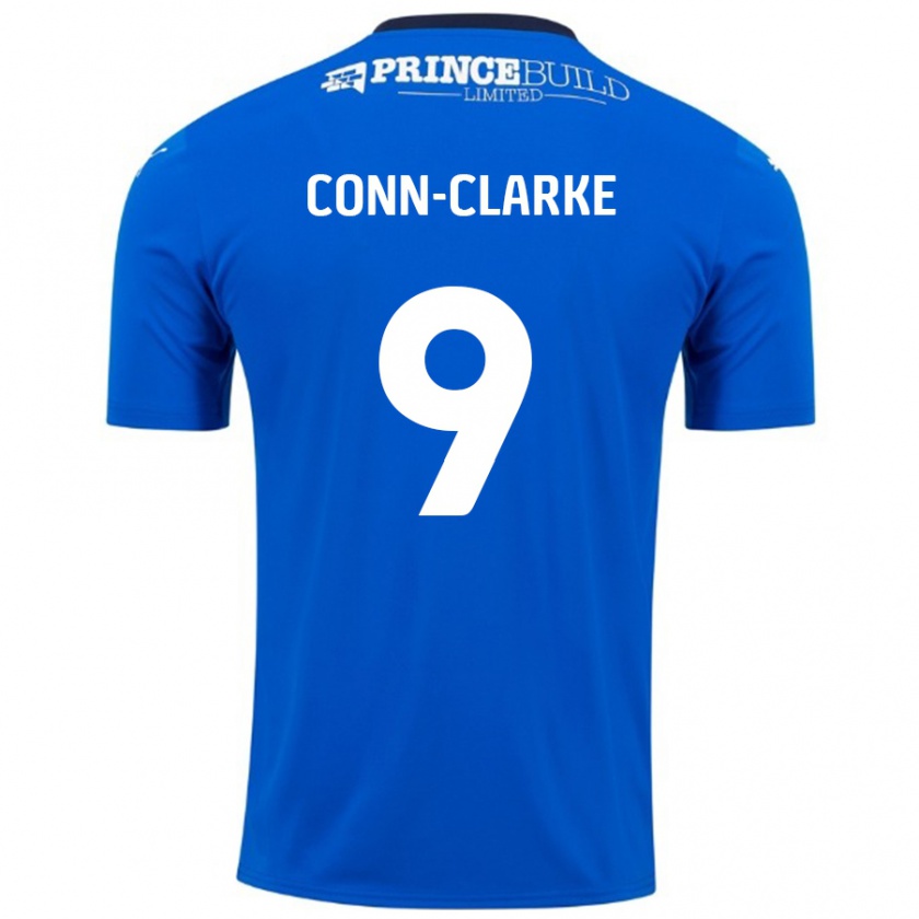 Kandiny Damen Chris Conn-Clarke #9 Blau Weiß Heimtrikot Trikot 2024/25 T-Shirt