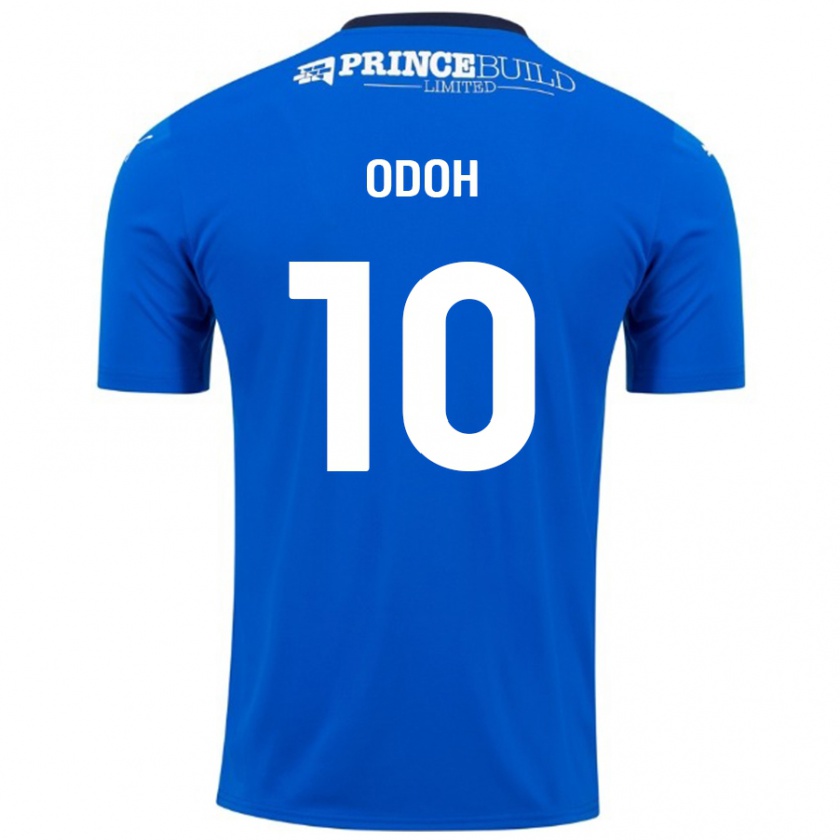 Kandiny Damen Abraham Odoh #10 Blau Weiß Heimtrikot Trikot 2024/25 T-Shirt