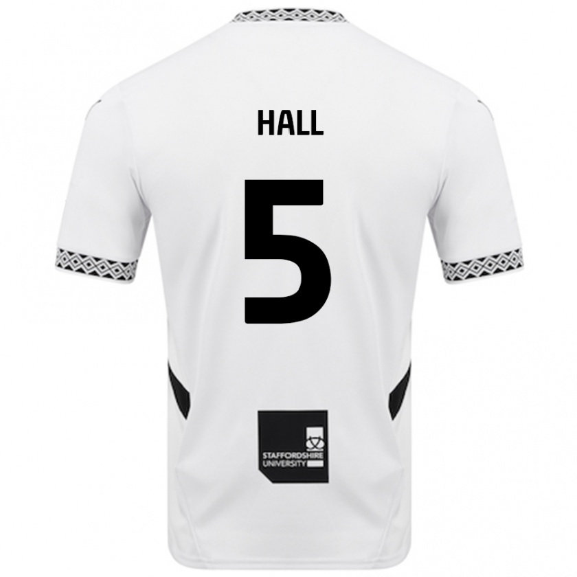 Kandiny Damen Connor Hall #5 Weiß Heimtrikot Trikot 2024/25 T-Shirt