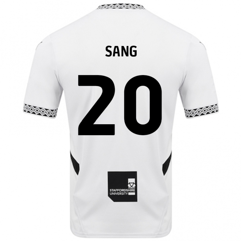 Kandiny Damen Tom Sang #20 Weiß Heimtrikot Trikot 2024/25 T-Shirt