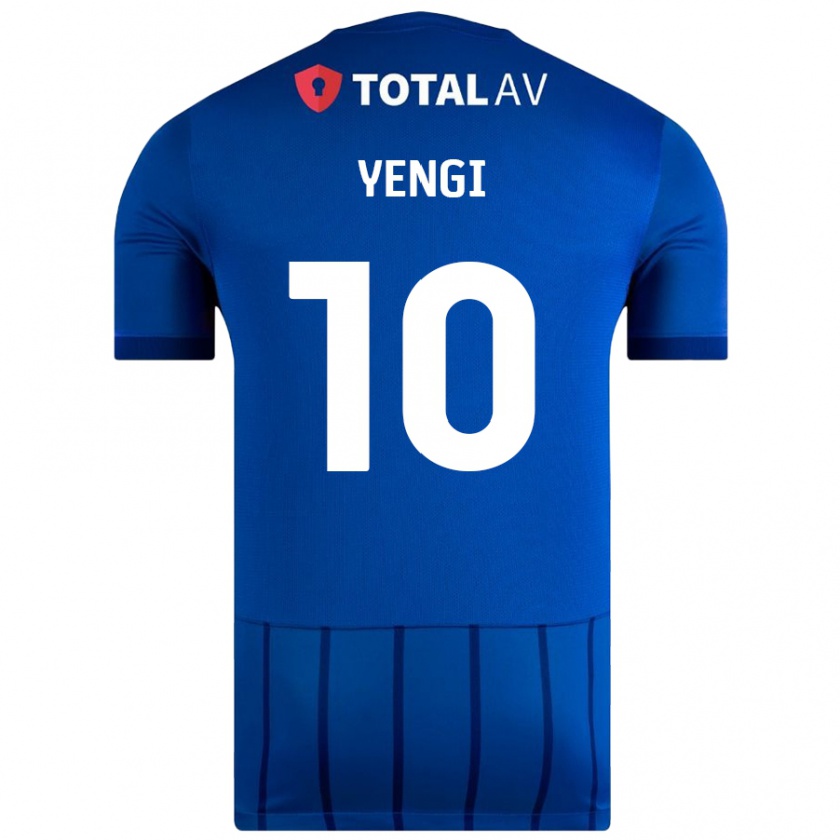 Kandiny Damen Kusini Yengi #10 Blau Heimtrikot Trikot 2024/25 T-Shirt