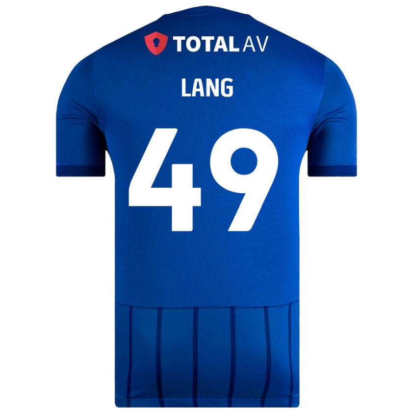 Kandiny Damen Callum Lang #49 Blau Heimtrikot Trikot 2024/25 T-Shirt