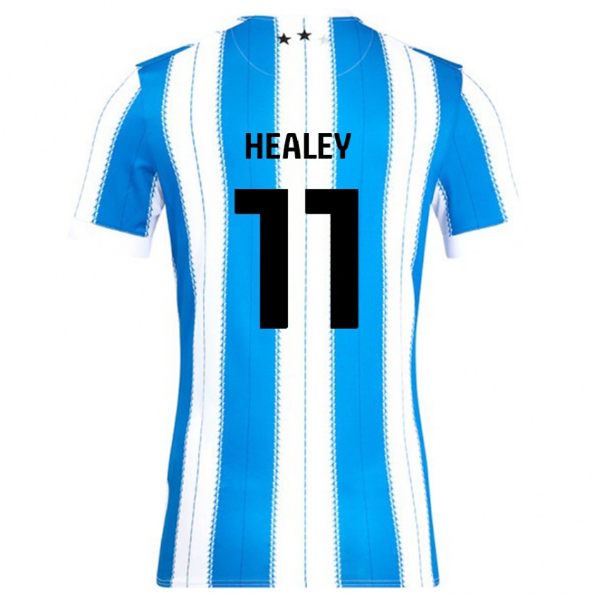 Kandiny Damen Rhys Healey #11 Blau Weiß Heimtrikot Trikot 2024/25 T-Shirt