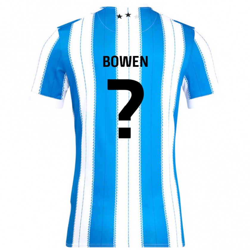 Kandiny Damen Staitham Bowen #0 Blau Weiß Heimtrikot Trikot 2024/25 T-Shirt