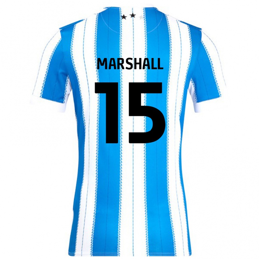 Kandiny Damen Georgia Marshall #15 Blau Weiß Heimtrikot Trikot 2024/25 T-Shirt