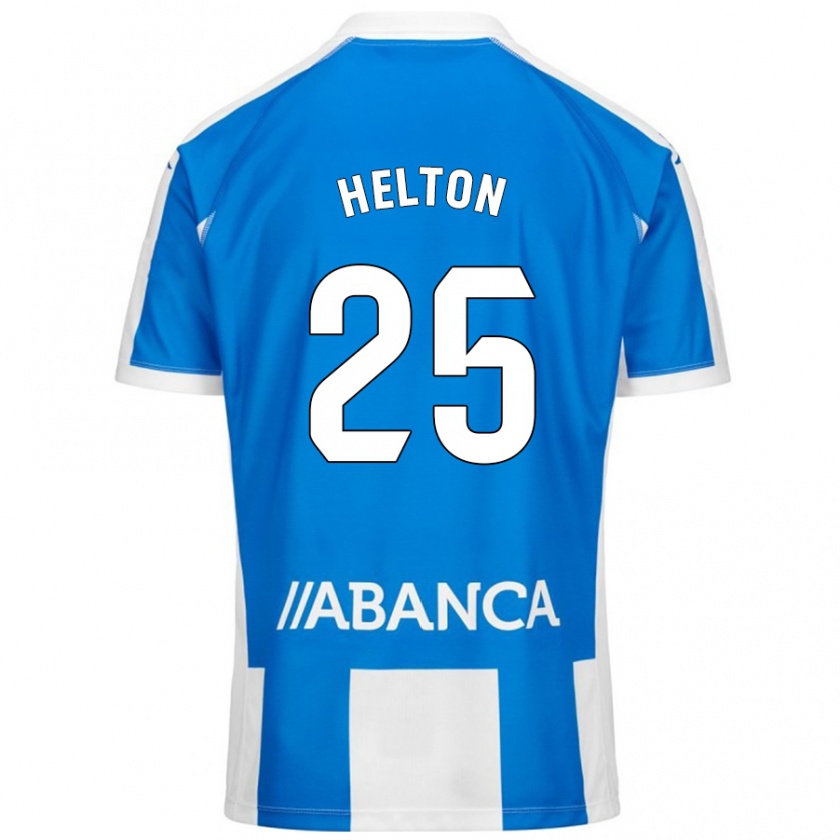 Kandiny Damen Helton Leite #25 Blau Weiß Heimtrikot Trikot 2024/25 T-Shirt