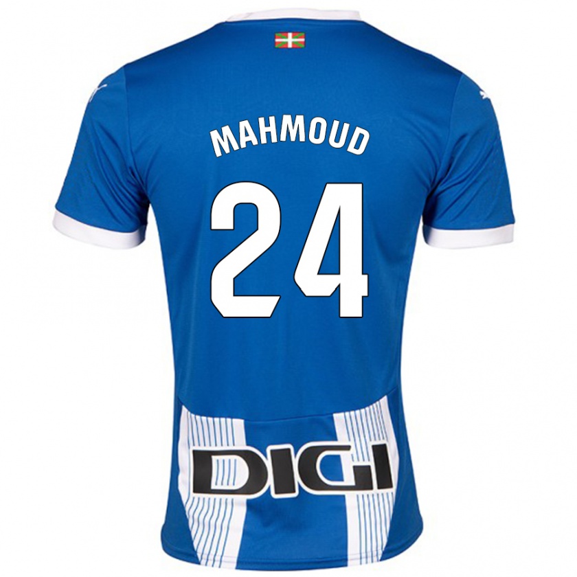 Kandiny Damen Abdallahi Mahmoud #24 Blau Heimtrikot Trikot 2024/25 T-Shirt