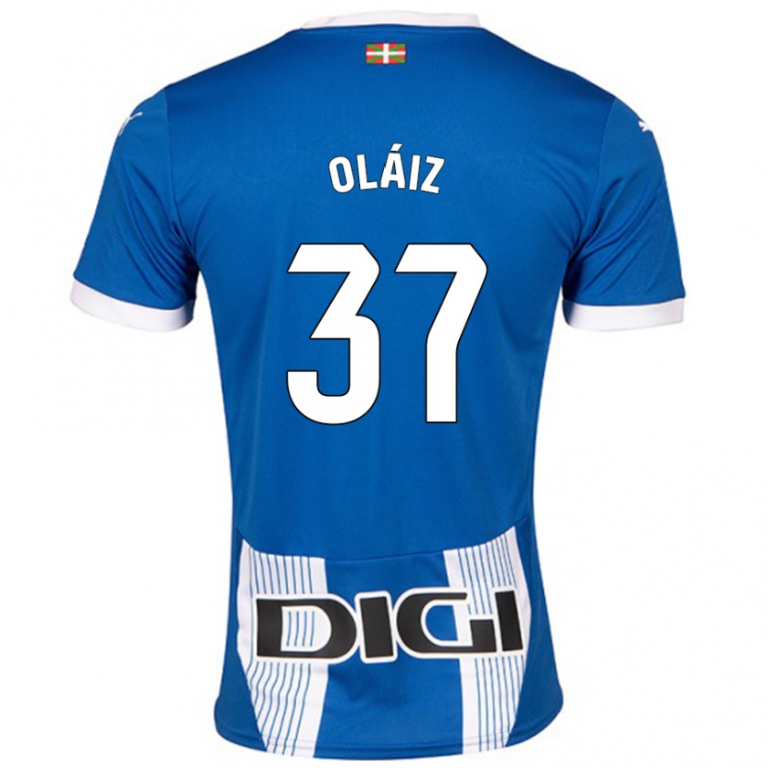 Kandiny Damen Xanet Oláiz #37 Blau Heimtrikot Trikot 2024/25 T-Shirt