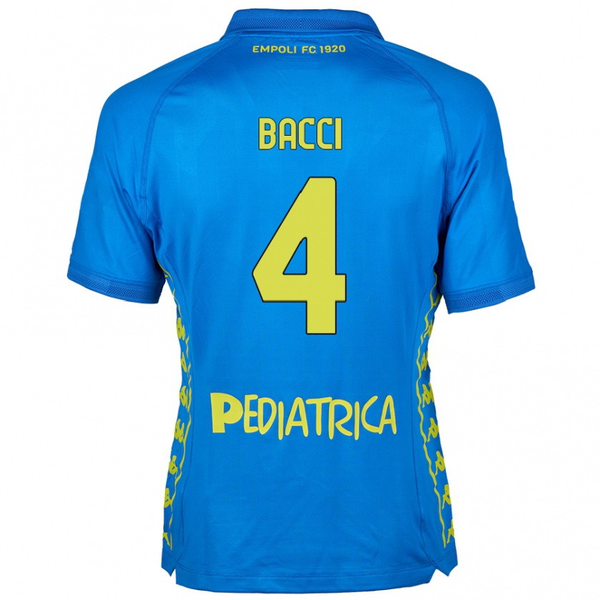 Kandiny Damen Jacopo Bacci #4 Blau Heimtrikot Trikot 2024/25 T-Shirt