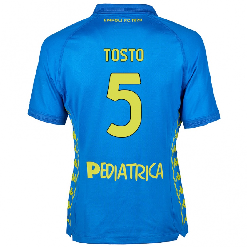 Kandiny Damen Lorenzo Tosto #5 Blau Heimtrikot Trikot 2024/25 T-Shirt