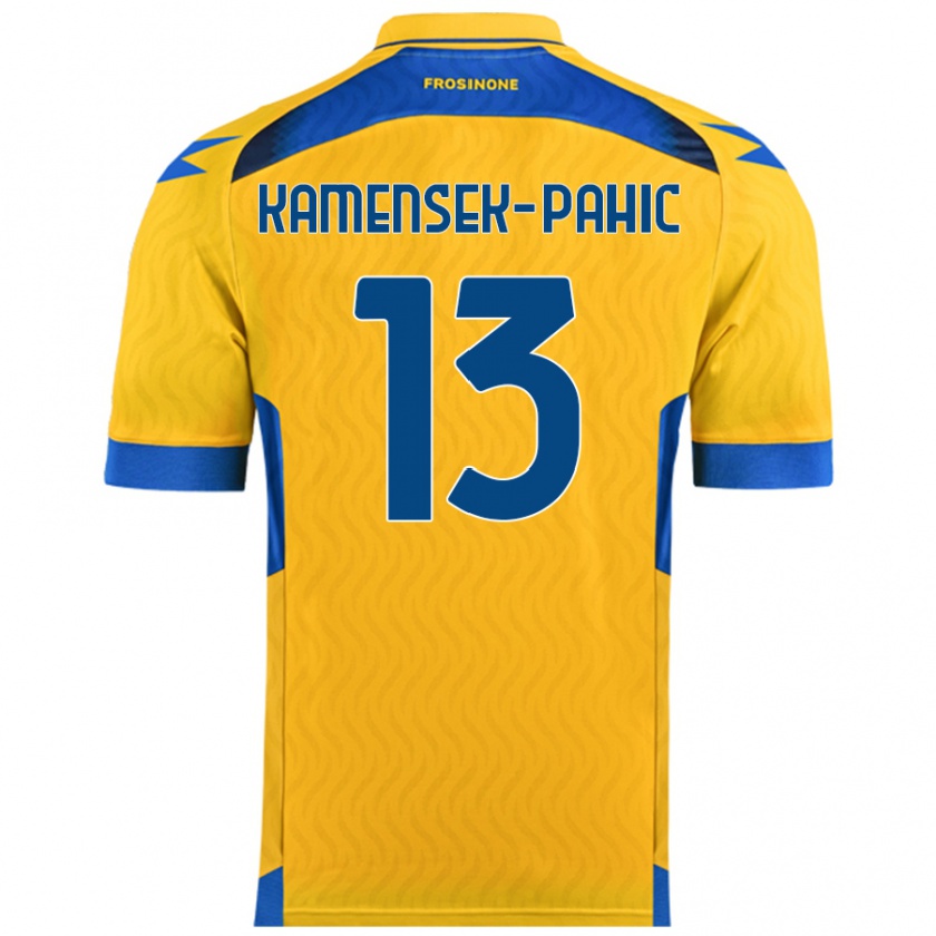 Kandiny Damen Matjaz Kamensek-Pahic #13 Gelb Heimtrikot Trikot 2024/25 T-Shirt