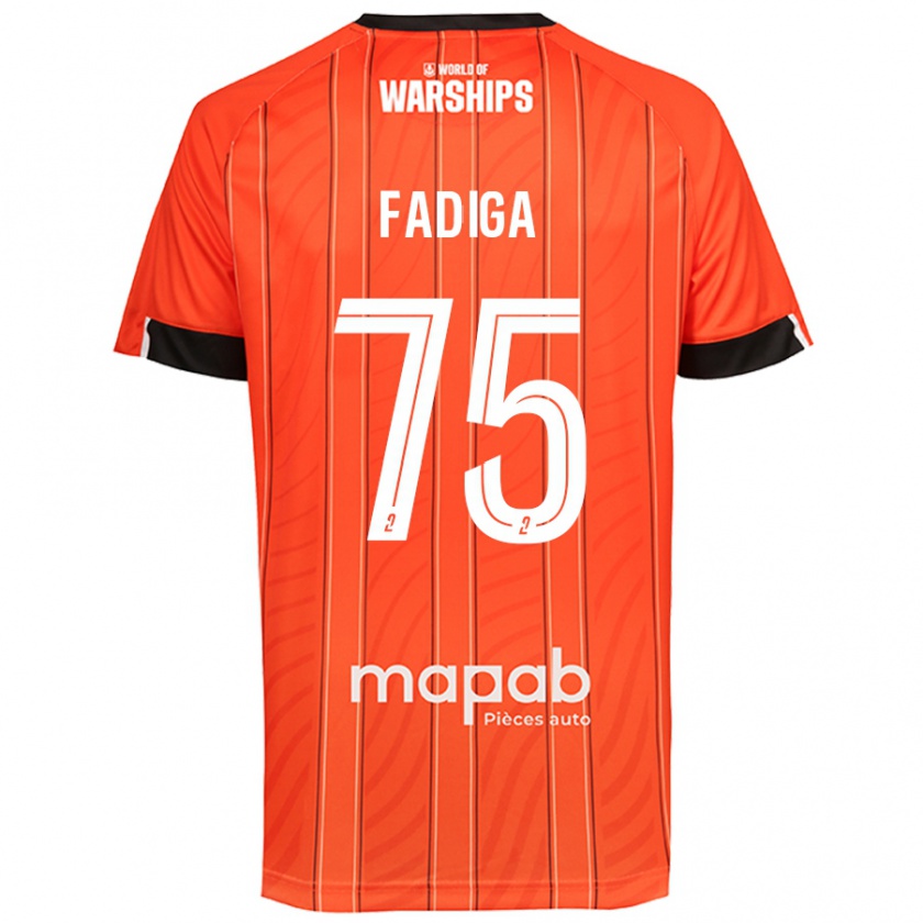 Kandiny Damen Bandiougou Fadiga #75 Orange Heimtrikot Trikot 2024/25 T-Shirt