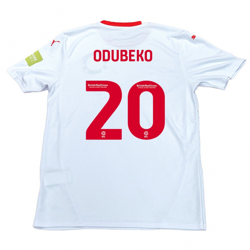 Kandiny Damen Mipo Odubeko #20 Weiß Auswärtstrikot Trikot 2024/25 T-Shirt