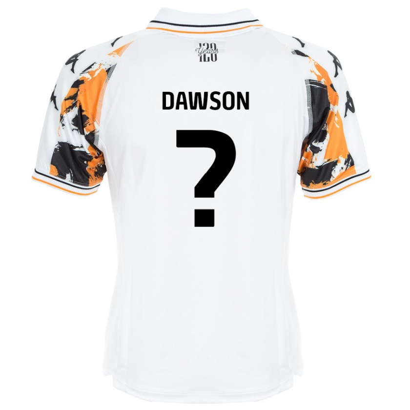 Kandiny Damen Lucas Dawson #0 Weiß Auswärtstrikot Trikot 2024/25 T-Shirt