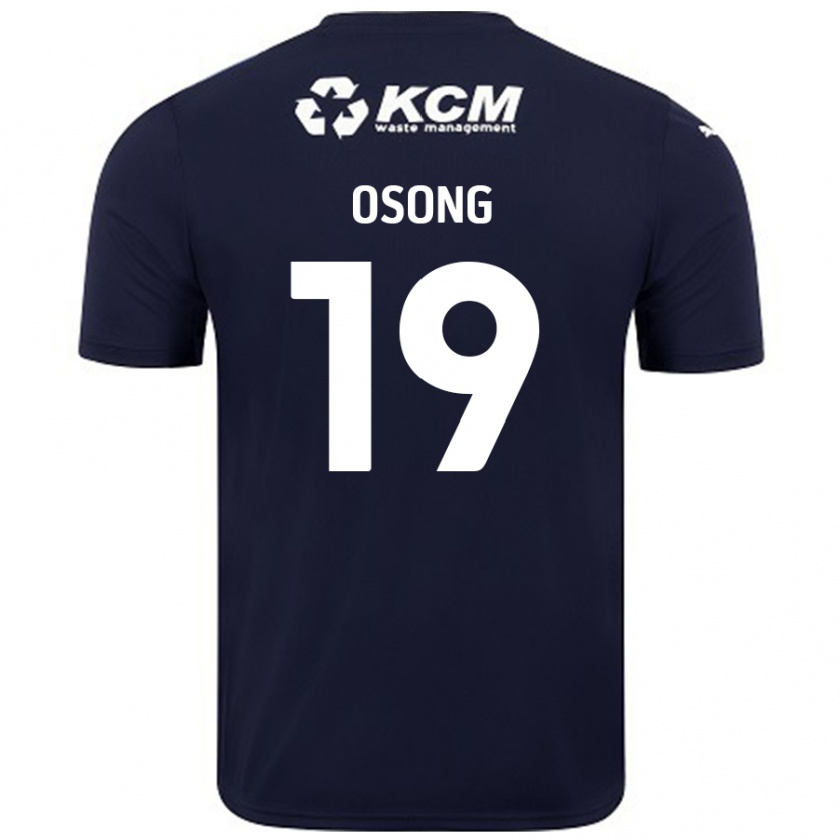 Kandiny Damen Detlef Esapa Osong #19 Marineblau Auswärtstrikot Trikot 2024/25 T-Shirt