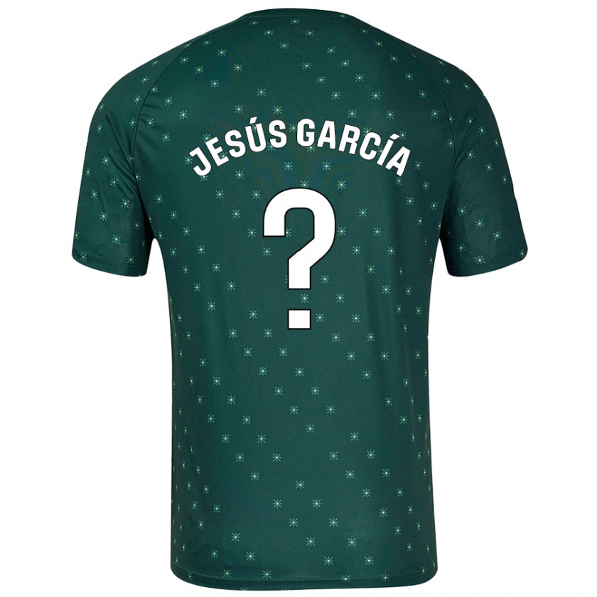 Kandiny Damen Jesús García #0 Dunkelgrün Auswärtstrikot Trikot 2024/25 T-Shirt