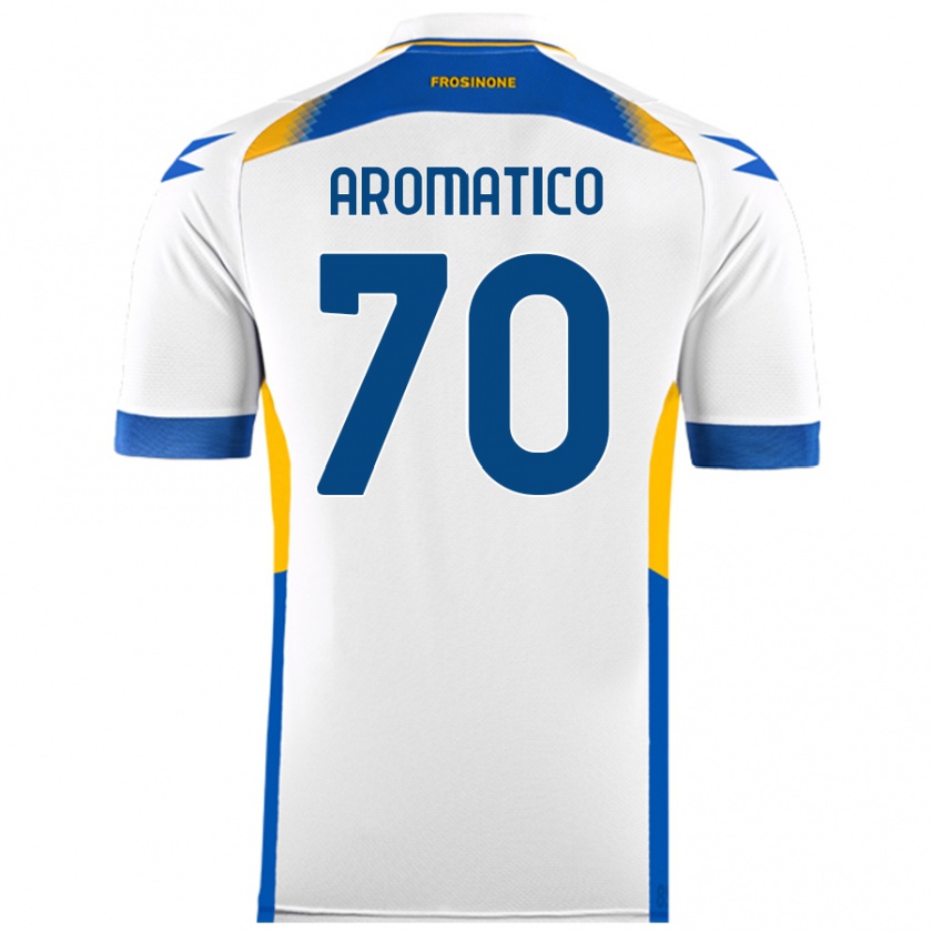 Kandiny Damen Raul Aromatico #70 Weiß Auswärtstrikot Trikot 2024/25 T-Shirt