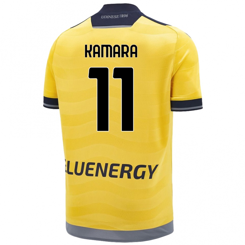 Kandiny Damen Hassane Kamara #11 Golden Auswärtstrikot Trikot 2024/25 T-Shirt