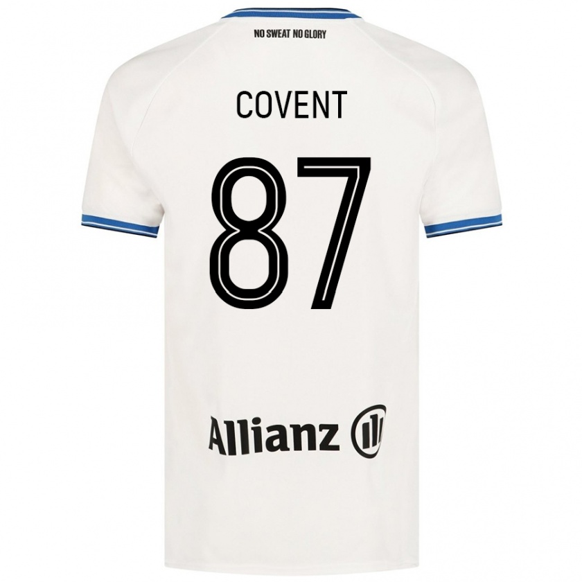 Kandiny Damen Jorijn Covent #87 Weiß Auswärtstrikot Trikot 2024/25 T-Shirt