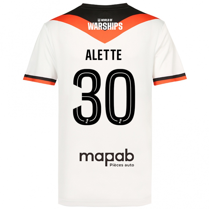 Kandiny Damen Gaël Alette #30 Weiß Auswärtstrikot Trikot 2024/25 T-Shirt