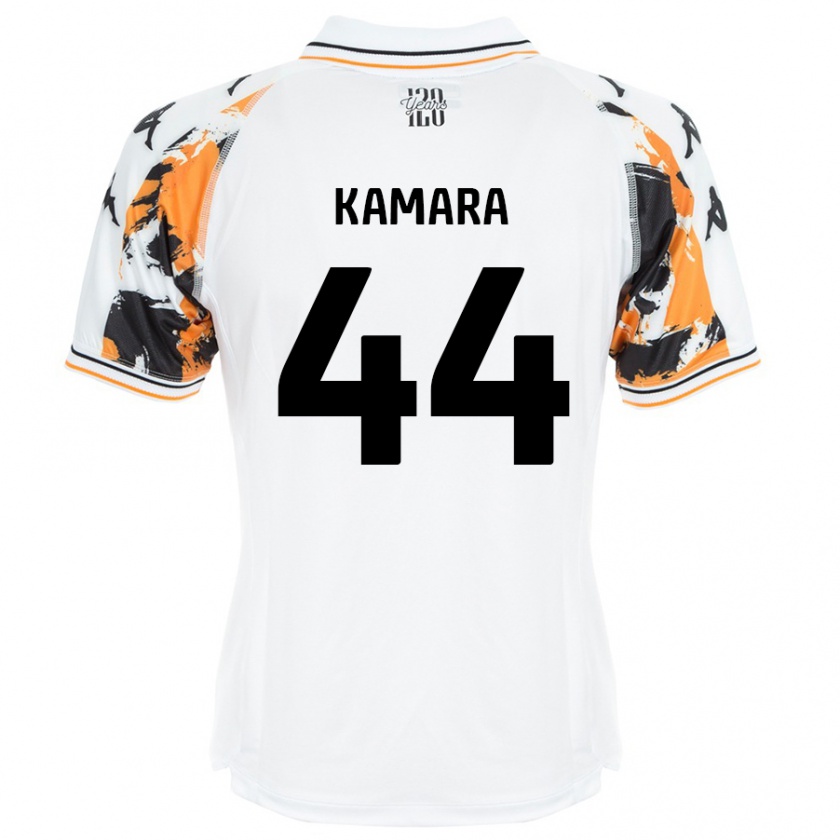 Kandiny Herren Abu Kamara #44 Weiß Auswärtstrikot Trikot 2024/25 T-Shirt