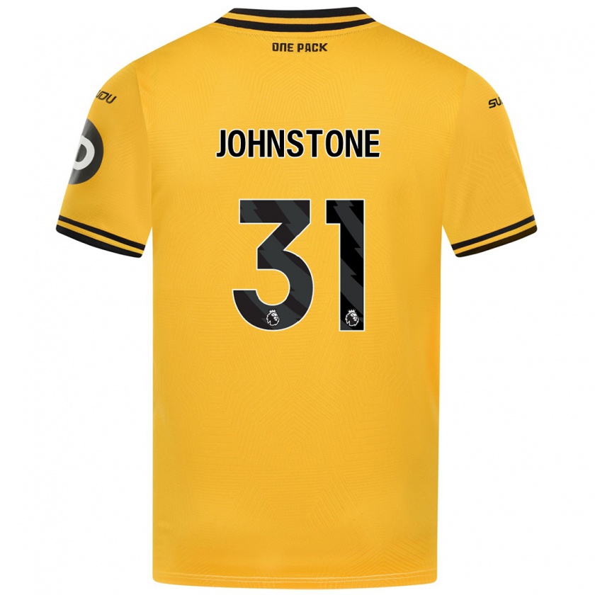 Kandiny Damen Sam Johnstone #31 Gelb Heimtrikot Trikot 2024/25 T-Shirt