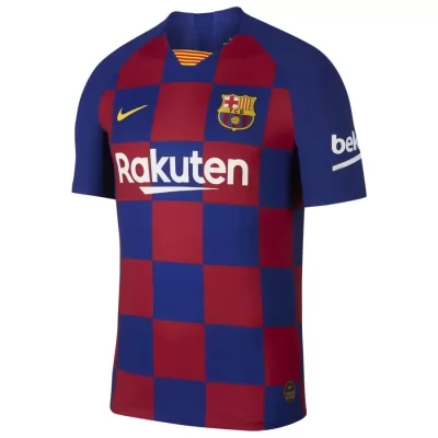 Herren Fußball Sergio Busquets 5 Heimtrikot Blau Rot Trikot 2019/20 Hemd