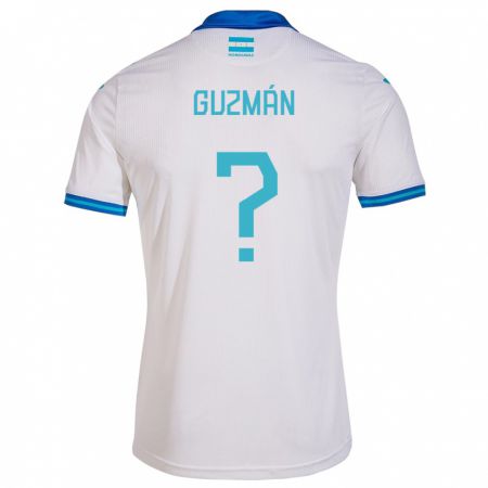 Kandiny Kinder Honduras Giselle Guzmán #0 Weiß Heimtrikot Trikot 24-26 T-Shirt