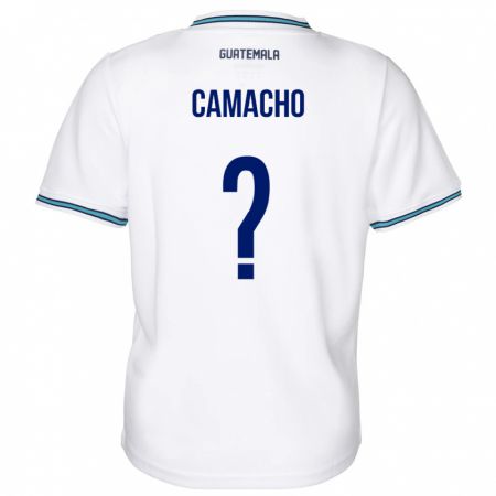 Kandiny Kinder Guatemala Samuel Camacho #0 Weiß Heimtrikot Trikot 24-26 T-Shirt