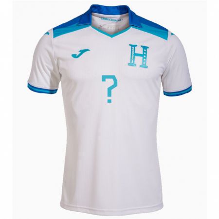Kandiny Damen Honduras Melquizedeck Zepeda #0 Weiß Heimtrikot Trikot 24-26 T-Shirt