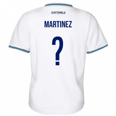 Kandiny Damen Guatemala José Carlos Martinez #0 Weiß Heimtrikot Trikot 24-26 T-Shirt