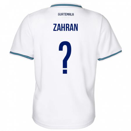 Kandiny Damen Guatemala William Zahran #0 Weiß Heimtrikot Trikot 24-26 T-Shirt