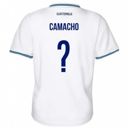 Kandiny Damen Guatemala Samuel Camacho #0 Weiß Heimtrikot Trikot 24-26 T-Shirt