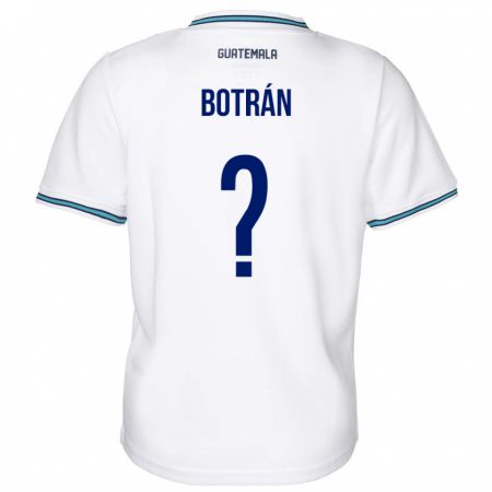Kandiny Damen Guatemala Sabrina Botrán #0 Weiß Heimtrikot Trikot 24-26 T-Shirt