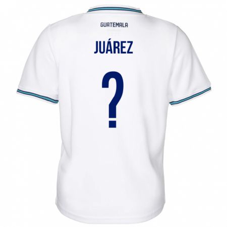 Kandiny Damen Guatemala Ailyn Juárez #0 Weiß Heimtrikot Trikot 24-26 T-Shirt