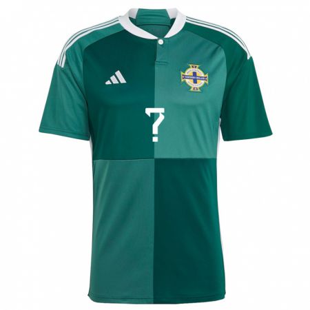 Kandiny Damen Nordirland Jack Faloona #0 Grün Heimtrikot Trikot 24-26 T-Shirt