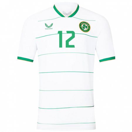 Kandiny Damen Irische Jaden Umeh #12 Weiß Auswärtstrikot Trikot 24-26 T-Shirt