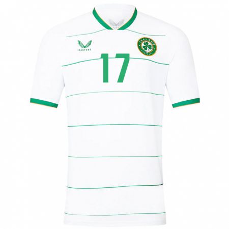 Kandiny Damen Irische Darius Lipsiuc #17 Weiß Auswärtstrikot Trikot 24-26 T-Shirt