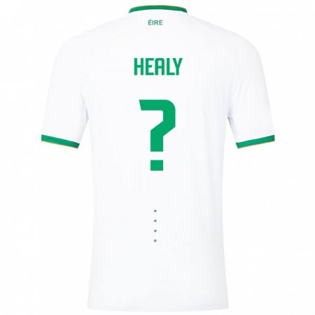 Kandiny Damen Irische Matthew Healy #0 Weiß Auswärtstrikot Trikot 24-26 T-Shirt