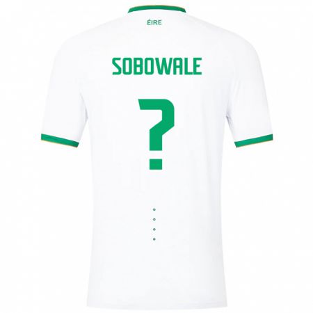 Kandiny Damen Irische Timi Sobowale #0 Weiß Auswärtstrikot Trikot 24-26 T-Shirt