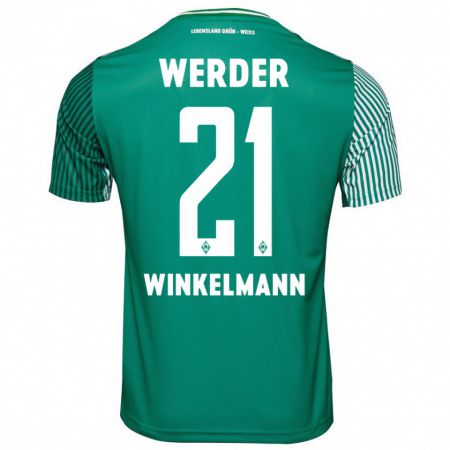 Kandiny Kinder Till Winkelmann #21 Grün Heimtrikot Trikot 2023/24 T-Shirt