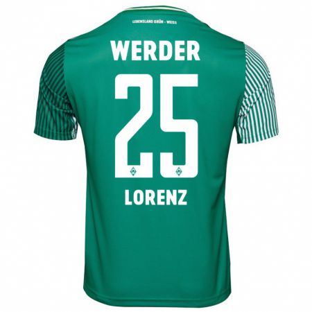 Kandiny Kinder Jacob Lorenz #25 Grün Heimtrikot Trikot 2023/24 T-Shirt