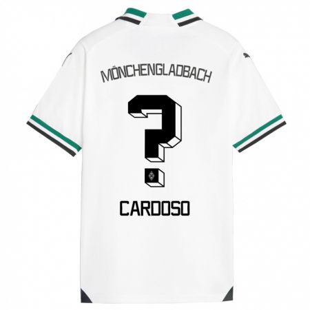 Kandiny Kinder Tiago Pereira Cardoso #0 Weiß Grün Heimtrikot Trikot 2023/24 T-Shirt