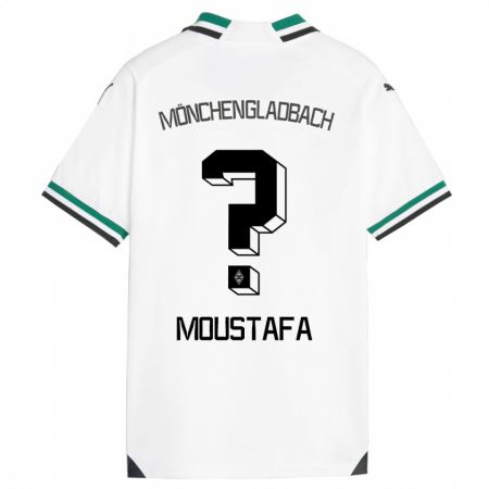 Kandiny Kinder Seif Ashraf Moustafa #0 Weiß Grün Heimtrikot Trikot 2023/24 T-Shirt