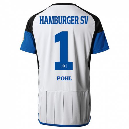 Kandiny Kinder Christina Pohl #1 Weiß Heimtrikot Trikot 2023/24 T-Shirt