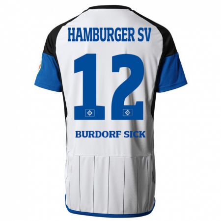 Kandiny Kinder Emma Burdorf-Sick #12 Weiß Heimtrikot Trikot 2023/24 T-Shirt