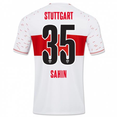 Kandiny Kinder Mehmet Sahin #35 Weiß Heimtrikot Trikot 2023/24 T-Shirt