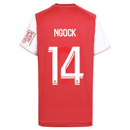 Kandiny Kinder Monique Ngock #14 Rot Heimtrikot Trikot 2023/24 T-Shirt